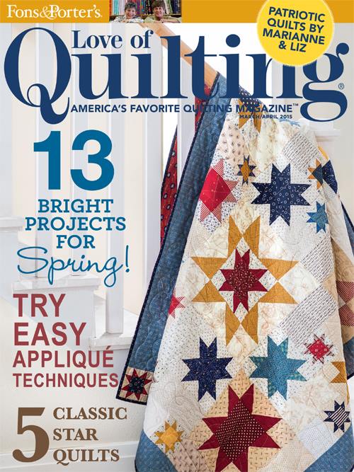 Fons & Porter's Love of Quilting Magazine Subscription