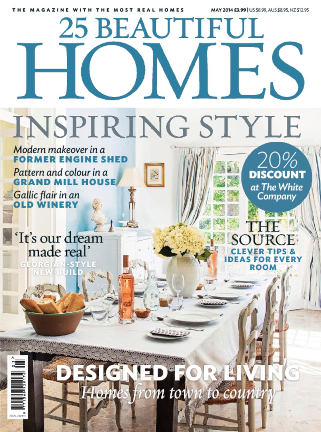 25 Beautiful Homes Magazine - Discount Subscription